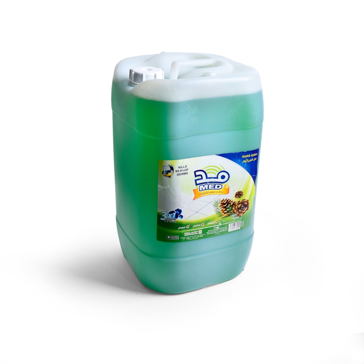 Med Saudi Disinfectant and Floor cleaner 30L(eitr sanawbar)
