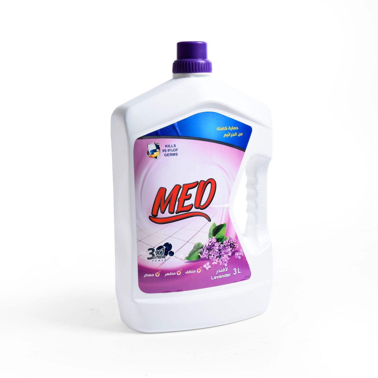 مطهر ارضيات مد السعودي  3 لتر مع جل ( لافندر)