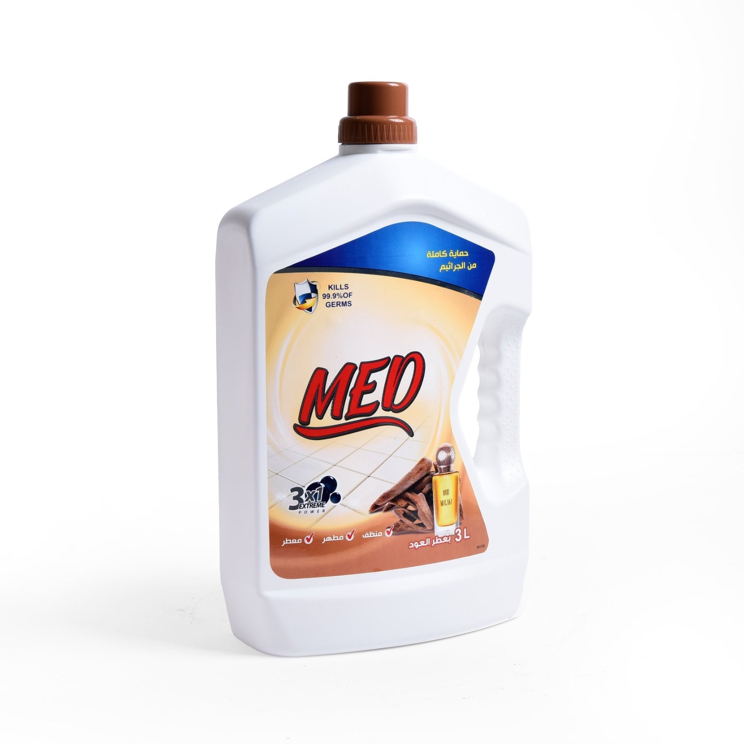 مطهر ارضيات مد السعودي  3 لتر مع جل (عود)